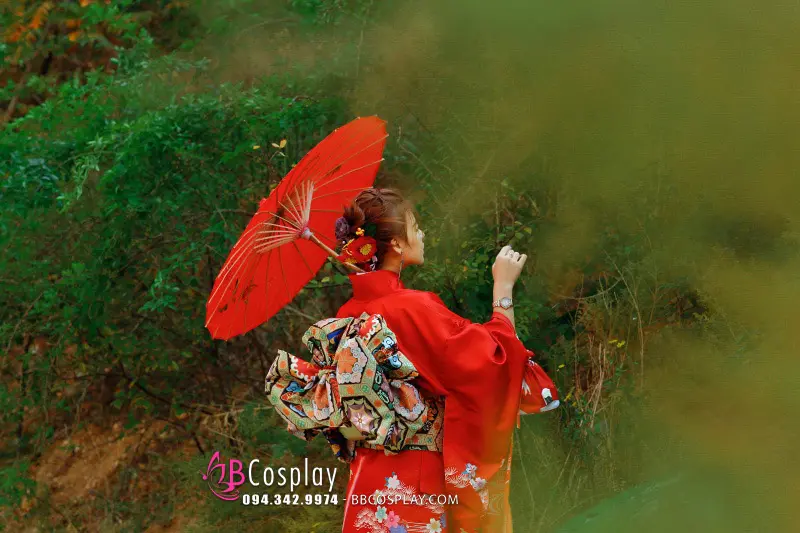 Kimono Truyền Thống Chuẩn Nhật