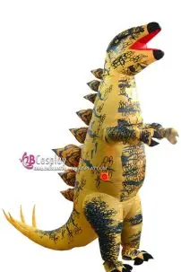 Mascot Godzilla Khủng Long Bạo Chúa Có Sừng Trên Lưng