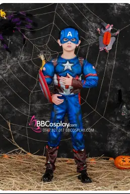 Đồ Captain Cơ Bắp Cho Bé