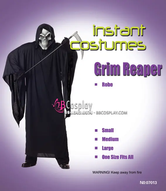Thần Chết Kinh Dị - Horror Robe Grim Reaper Costume