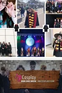 Trọn Bộ Đồng Phục Trường Hogwarts Nhà Godric Gryffindor - Harry Potter