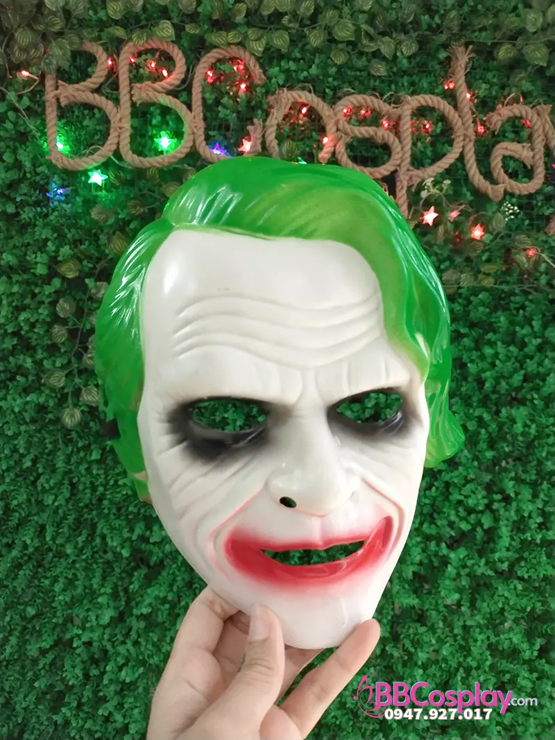 Mặt Nạ Joker Giá Rẻ - Tóc Xanh Lá