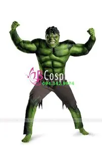 Trang Phục Hulk Cơ Bắp - Người Khổng Lồ Xanh