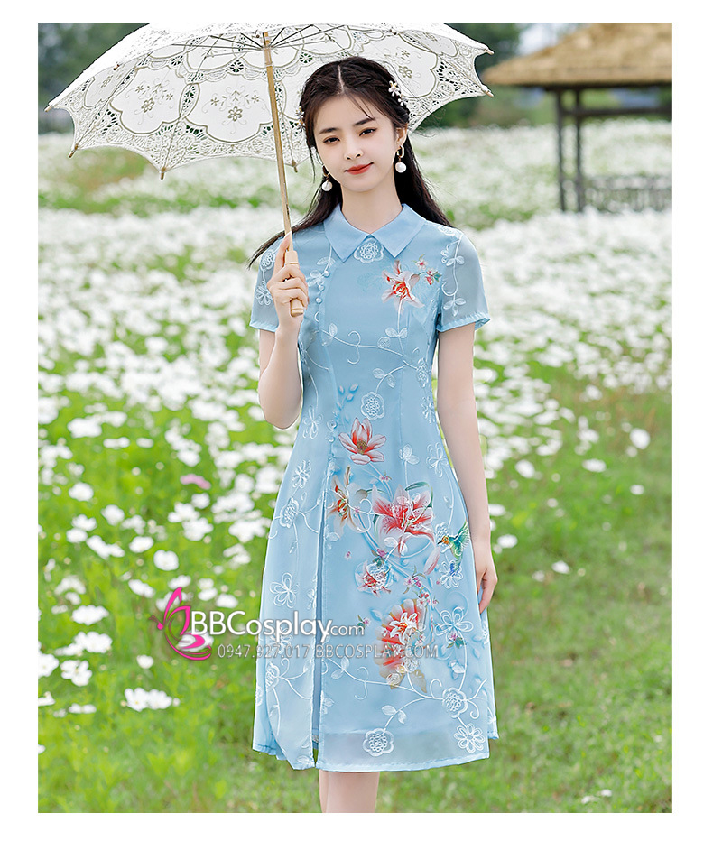 Sườn Xám - Áo Sẩm