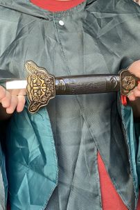 Kiếm Cổ Trang Kim Loại Rút Gọn Được - Tiện Lợi Cho Người Tập Võ