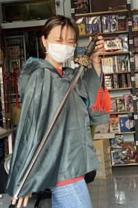 Kiếm Cổ Trang Kim Loại Rút Gọn Được - Tiện Lợi Cho Người Tập Võ