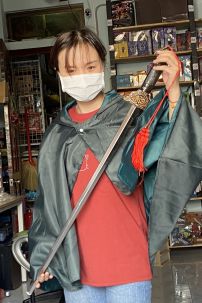 Kiếm Cổ Trang Kim Loại Rút Gọn Được - Tiện Lợi Cho Người Tập Võ