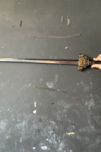 Kiếm Cổ Trang Kim Loại Rút Gọn Được - Tiện Lợi Cho Người Tập Võ