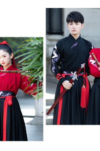 Hán Phục Cổ Trang Chụp Cưới Song Hạc Ý Thiên