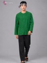 Trang Phục Bà Ba Nam Xanh Lá - Chú Cuội Xanh Lá