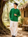 Trang Phục Bà Ba Nam Xanh Lá - Chú Cuội Xanh Lá