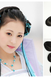 Búi Tóc Xoắn Giữa Đầu