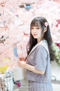 Đồng Phục Nữ Học Sinh Nhật Xám