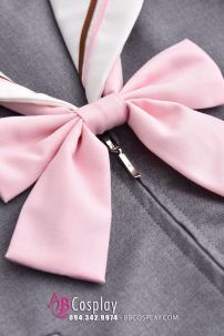 Đồng Phục Nữ Học Sinh Nhật Xám