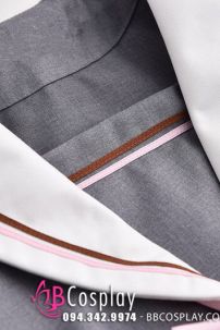 Đồng Phục Nữ Học Sinh Nhật Xám