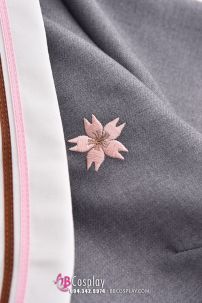 Đồng Phục Nữ Học Sinh Nhật Xám