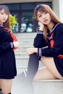 Nữ Sinh Tay Dài Vải Thun Mỏng Giá Rẻ