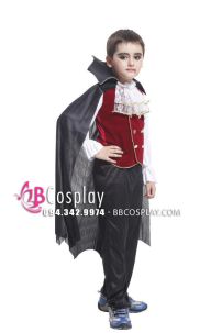 Trang Phục Dracula Ma Cà Rồng Cho Bé Trai