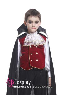 Trang Phục Dracula Ma Cà Rồng Cho Bé Trai