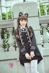 Đồ Nữ Sinh Đen Kiểu Thủy Thủ