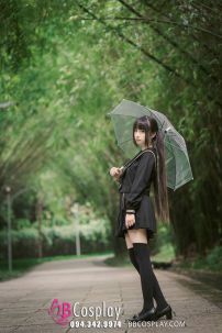 Trang Phục Nữ Sinh Thủy Thủ Nhật Đen