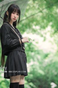 Trang Phục Nữ Sinh Thủy Thủ Nhật Đen