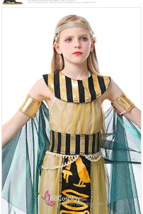 Đồ Cleopatra Ai Cập Cổ Đại Cho Bé Gái