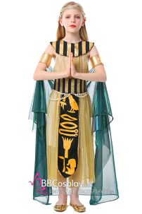 Đồ Cleopatra Ai Cập Cổ Đại Cho Bé Gái