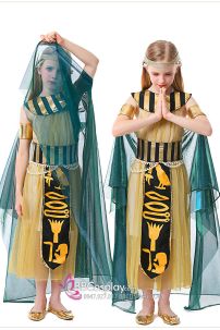 Đồ Cleopatra Ai Cập Cổ Đại Cho Bé Gái