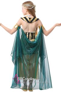 Đồ Cleopatra Ai Cập Cổ Đại Cho Bé Gái