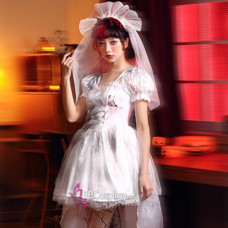 Váy Cô Dâu Ma Ghost Bride X Halloween