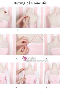 Waloli Hoa Đào Hồng Nhạt