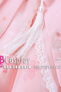 Waloli Hoa Đào Hồng Nhạt