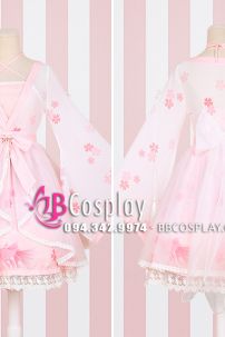 Waloli Hoa Đào Hồng Nhạt