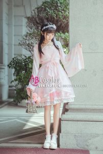 Waloli Hoa Đào Hồng Nhạt