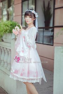 Waloli Hoa Đào Hồng Nhạt