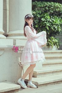 Waloli Hoa Đào Hồng Nhạt