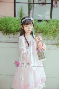 Waloli Hoa Đào Hồng Nhạt