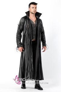 Trang Phục Thợ Săn Ma Cà Rồng Bigsize Vải Da Cao Cấp Phong Cách Gothic