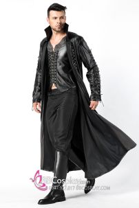 Trang Phục Thợ Săn Ma Cà Rồng Bigsize Vải Da Cao Cấp Phong Cách Gothic