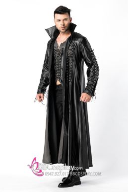 Đồ Thợ Săn Ma Cà Rồng Bigsize Vải Da Cao Cấp Phong Cách Gothic
