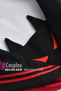 Đồ Học Sinh Nhật Bản Trắng Cổ Mèo Tay Dài