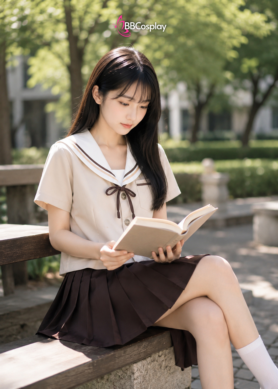 Váy Nữ Sinh Nhật Màu Ca Phê Sữa Váy Nâu