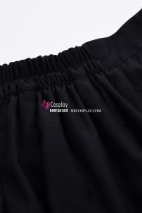 Đồ Nữ Sinh Đen Tay Dài Viền Đỏ Phù Thủy