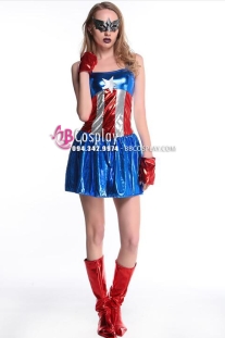 Đồ Captain American Nữ Đội Trưởng Mỹ