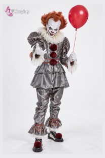Trang Phục Hóa Trang Gã Hề Ma Quái Pennywise (Phiên Bản Ghi Xám)