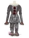 Quần Áo Pennywise Ghi Xám Halloween Costume