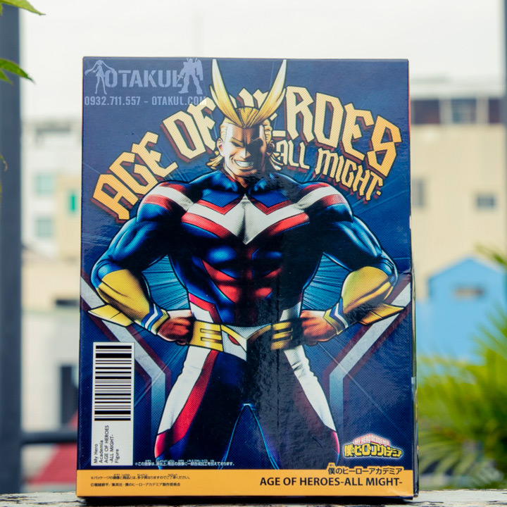 Mô Hình Figure All Might - My Hero Academia Age Of Heroes