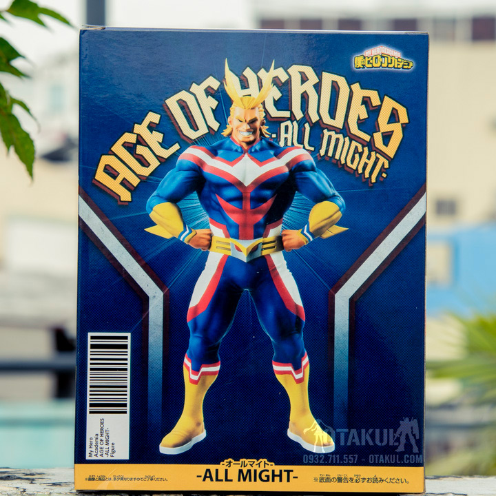 Mô Hình Figure All Might - My Hero Academia Age Of Heroes