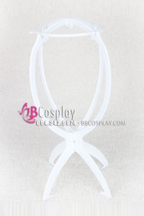 Chân Để Wig Nhựa Trắng